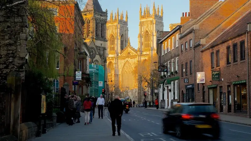 Ảnh cửa sổ Great East Window York Minster lộng lẫy