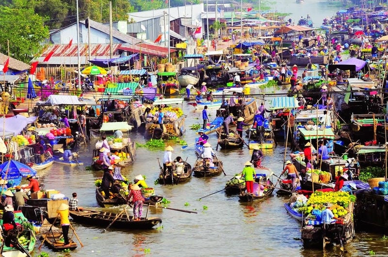 Ảnh Tiền Giang đẹp ghi dấu thiên nhiên thơ mộng