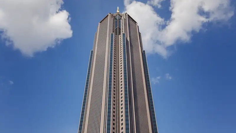 Ảnh Tòa nhà Bank of America Plaza Atlanta giữa lòng thành phố Atlanta