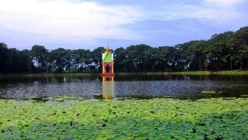Ao Bà Om Trà Vinh ảnh đẹp huyền bí sông nước