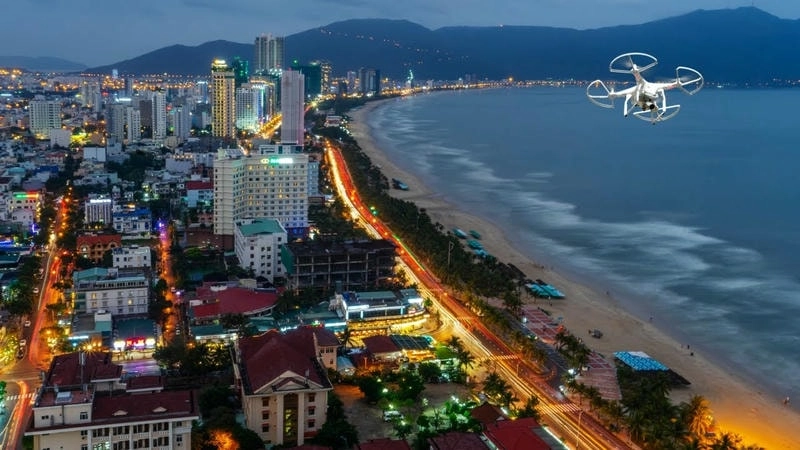 Bãi biển Mỹ Khê Đà Nẵng với cát trắng mịn màng