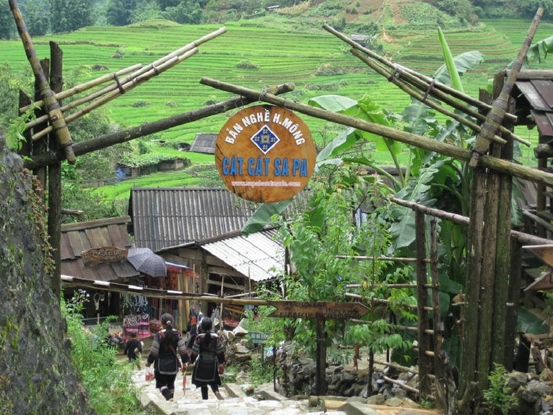 Bản Cát Cát Sapa với nét văn hóa dân tộc độc đáo