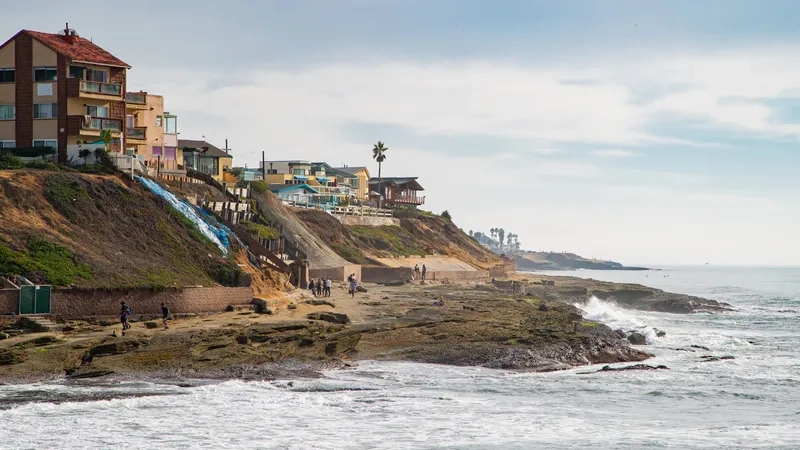 Biển xanh San Diego ôm trọn bầu trời rộng lớn