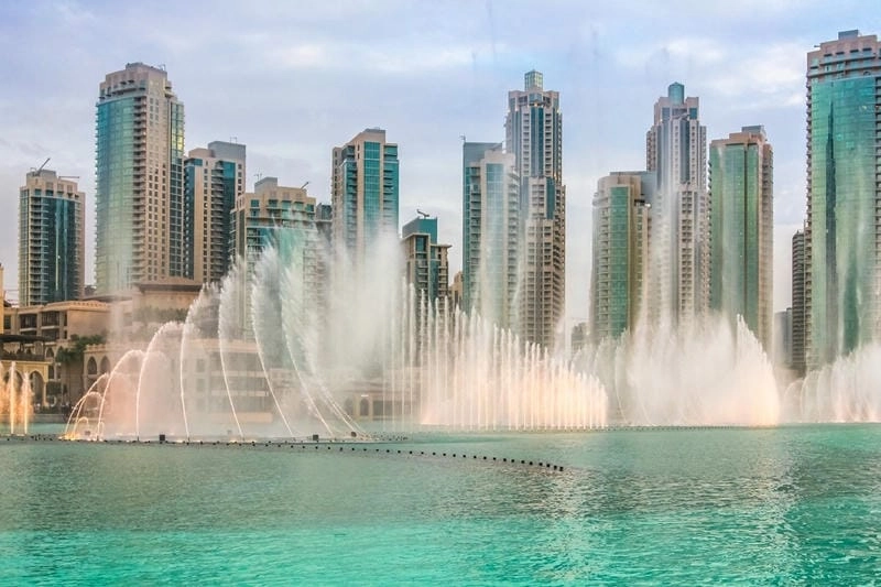 Bộ sưu tập đài phun nước Dubai rực rỡ khiến ai cũng muốn chiêm ngưỡng