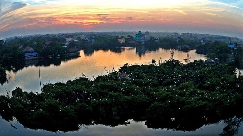Cảm nhận hương đồng gió nội Đảo Cò Chi Lăng Nam