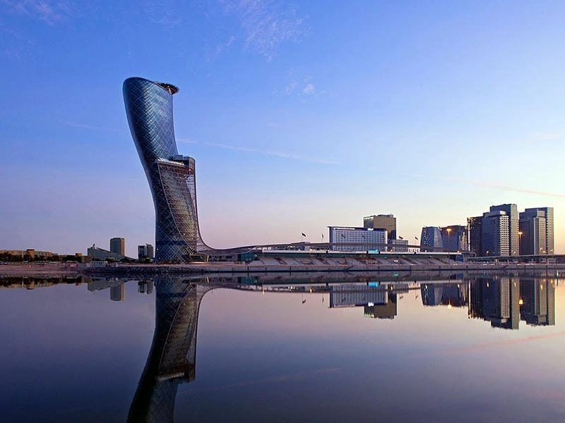 Capital Gate hình ảnh Tòa nhà Capital Gate đẹp