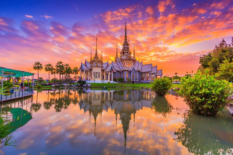 Chiêm ngưỡng cảnh hoàng hôn ở Nakhon Ratchasima