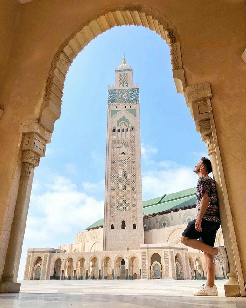 Chiêm ngưỡng kiến trúc Nhà thờ Hồi giáo Hassan II tinh xảo