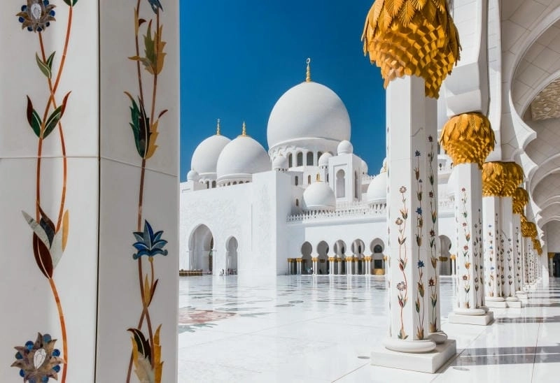 Chiêm ngưỡng Mái vòm Sheikh Zayed Grand Mosque uy nghi