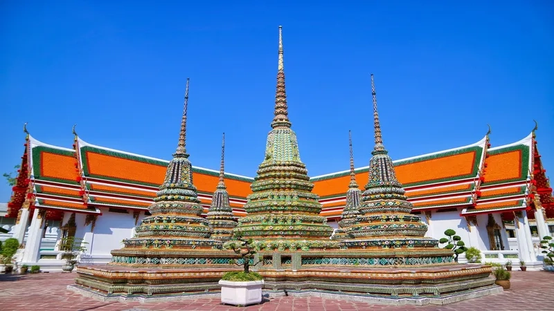 Chùa Wat Pho là điểm dừng chân của hành hương