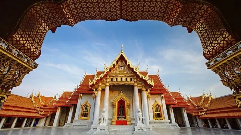 Cung điện Hoàng gia Bangkok lộng lẫy như tranh vẽ