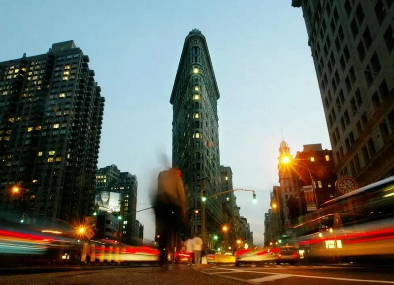 Điểm giao nổi tiếng Ngã ba Flatiron Building