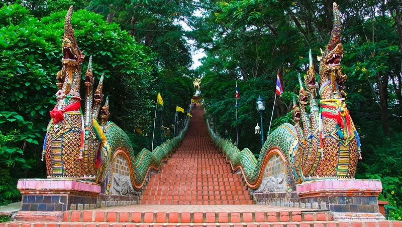 Đồi Doi Suthep mang vẻ đẹp văn hóa và tâm linh