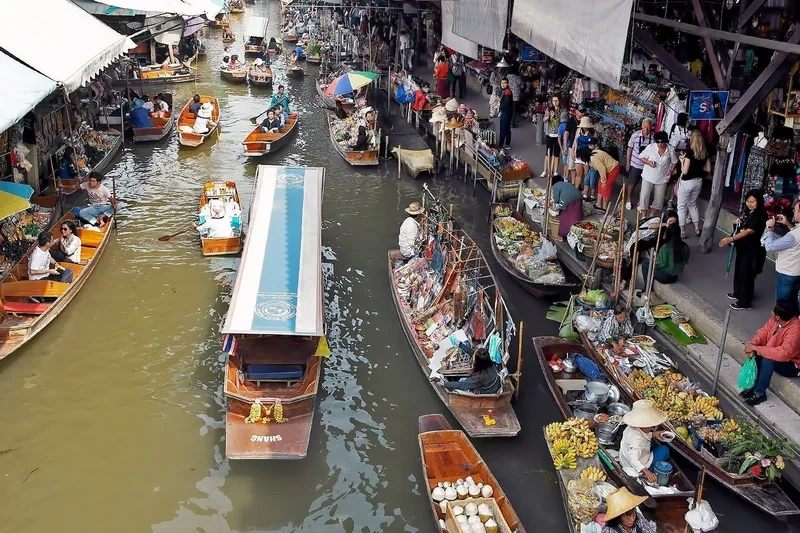 Đôi nét về Chợ nổi Damnoen Saduak