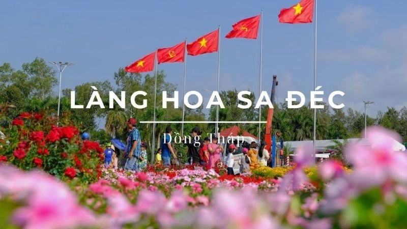 Đôi nét về làng hoa Sa Đéc và sức hút mê hoặc