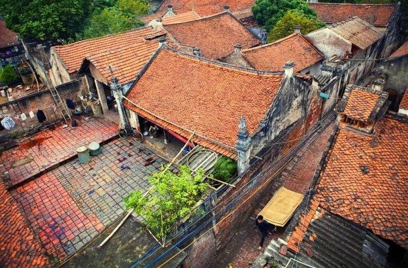 Đón bình minh nhà rường lãng mạn Bắc Ninh