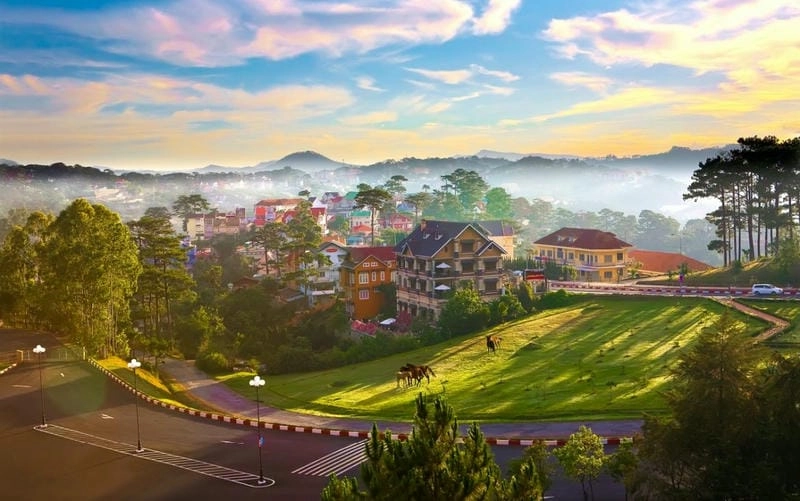 Du lịch Lâm Đồng mang đến cảm giác thư thái