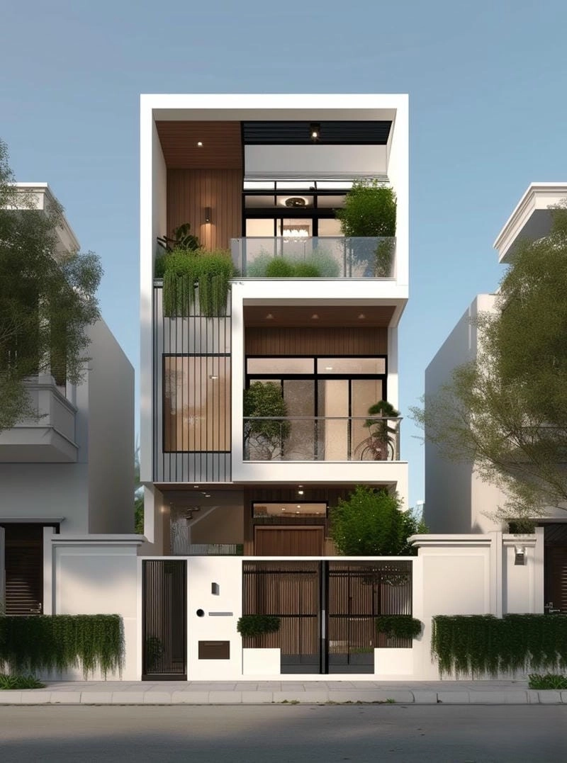 Hoàng hôn nhà phố Côn Đảo rực rỡ khung cảnh lãng mạn