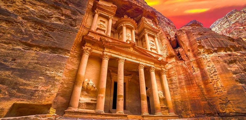 Huyền thoại hiện lên từ kiến trúc Petra