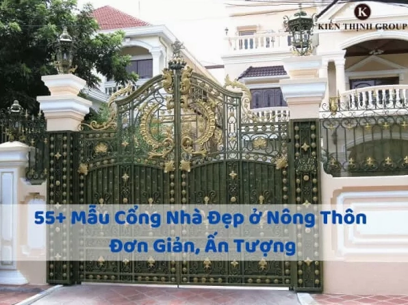 Khám phá các mẫu cổng nhà đẹp và xu hướng thiết kế mới nhất 2026