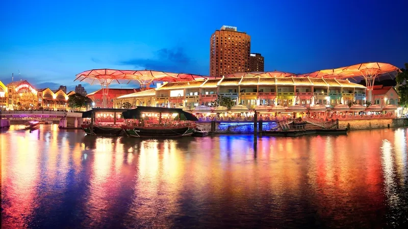 Khám phá Clarke Quay với những quán bar sôi động