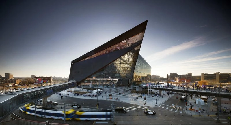 Khám phá Kiến trúc U.S. Bank Stadium hiện đại bậc nhất