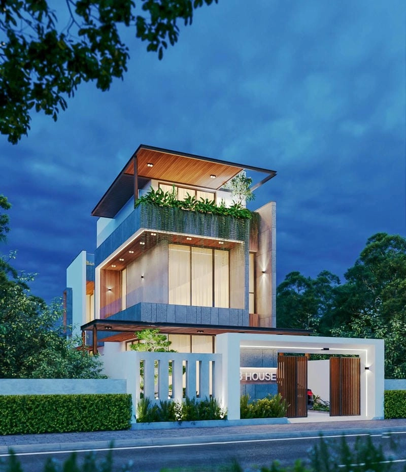 Khám phá nhà phố hiện đại Phú Quốc qua loạt ảnh đẹp