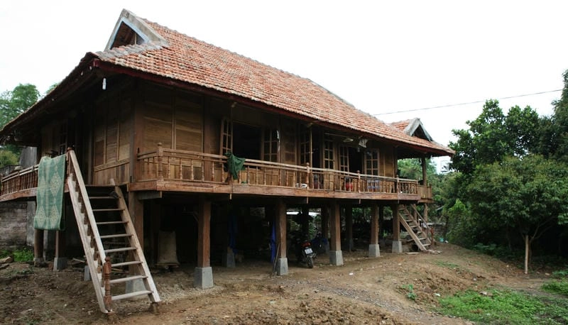 Khám phá nhà sàn Tày Bắc Kạn qua từng ảnh nhà sàn Tày truyền thống