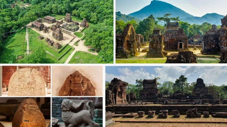 Khám phá vẻ đẹp huyền bí của hình ảnh Thánh địa Mỹ Sơn