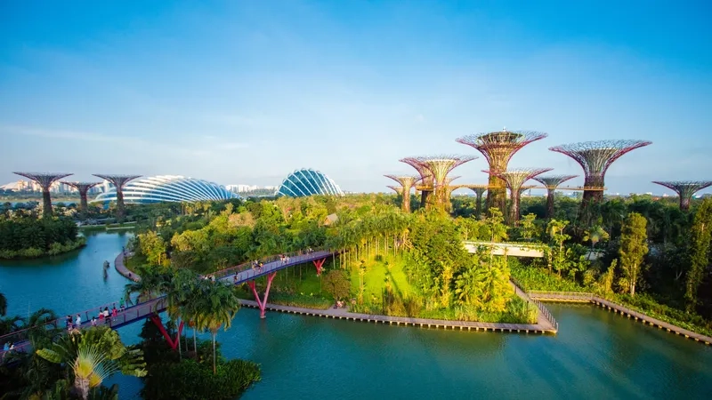 Không gian xanh mát lành ở Gardens by the Bay