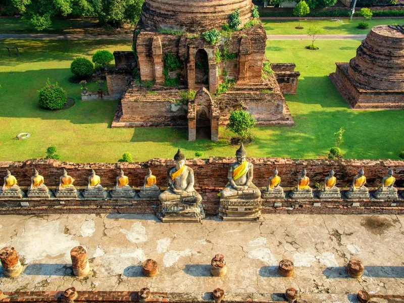Khung cảnh Ayutthaya khiến ai cũng nao lòng