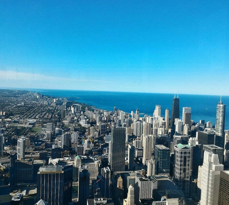 Khung cảnh Sears Tower Chicago cực mãn nhãn