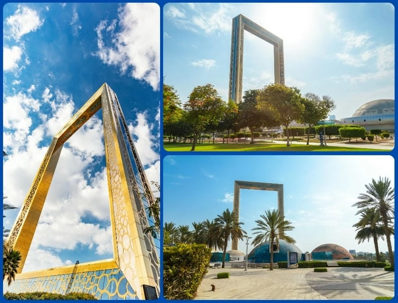 Khung Dubai chụp hình lý tưởng cho những bức ảnh đẹp