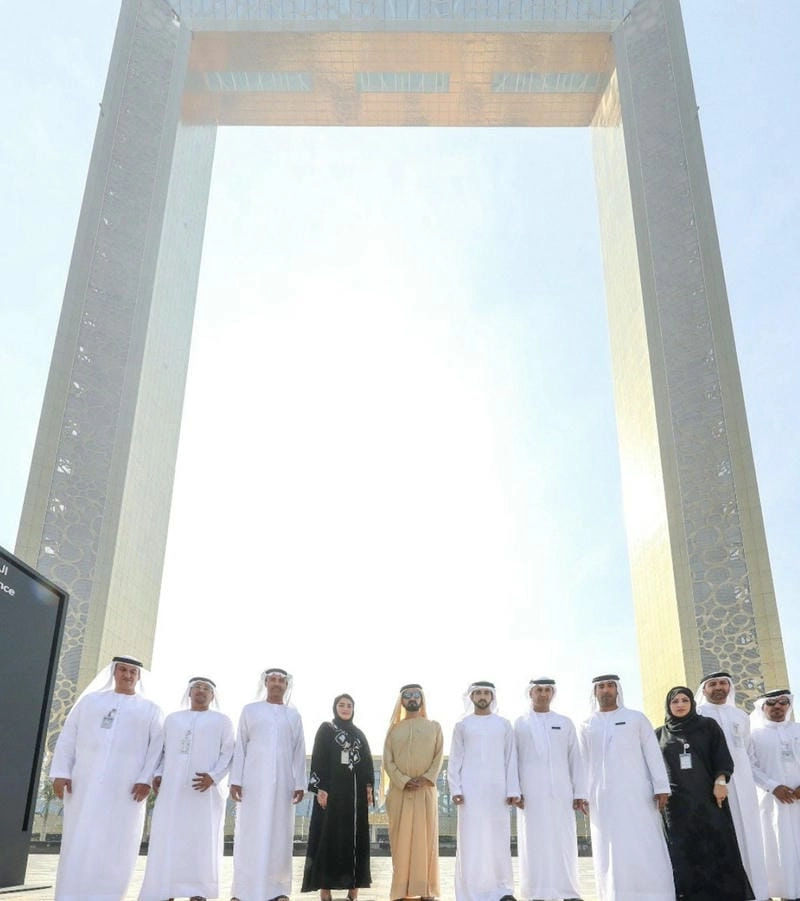 Khung Dubai Frame thu hút khách với thiết kế khung hình độc đáo