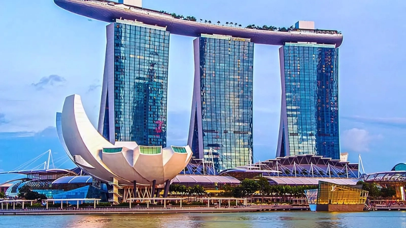 Kiến trúc và tiện ích nổi bật của Marina Bay Sands