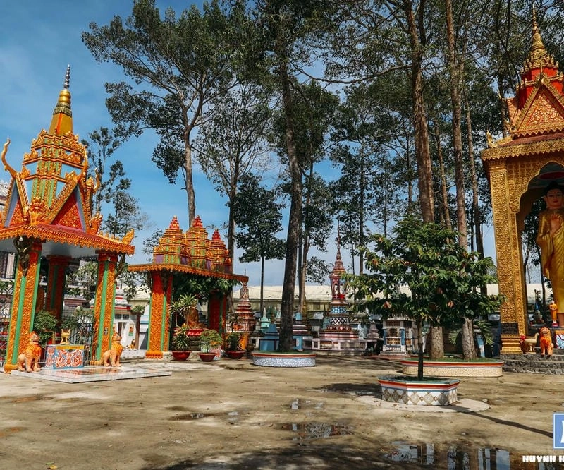 Làng quê yên ả trong bình yên Sóc Trăng