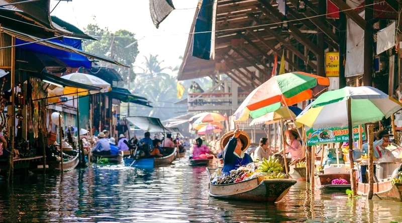Lịch sử hình thành và phát triển của Chợ nổi Damnoen Saduak