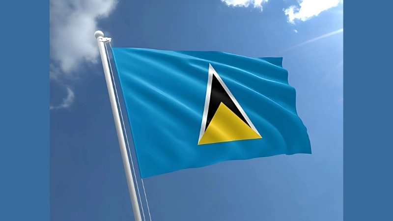 Lịch sử nguồn gốc ra đời của Quốc kỳ Saint Lucia