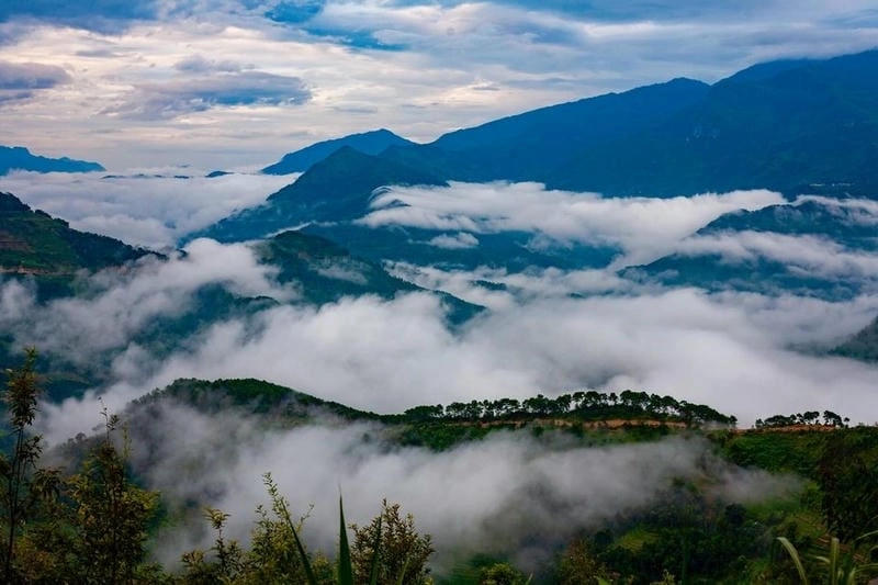 Mùa đông Hà Giang se lạnh với khung cảnh thơ mộng