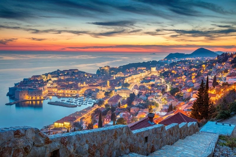 Mùa hè về đêm ở Croatia lung linh huyền ảo