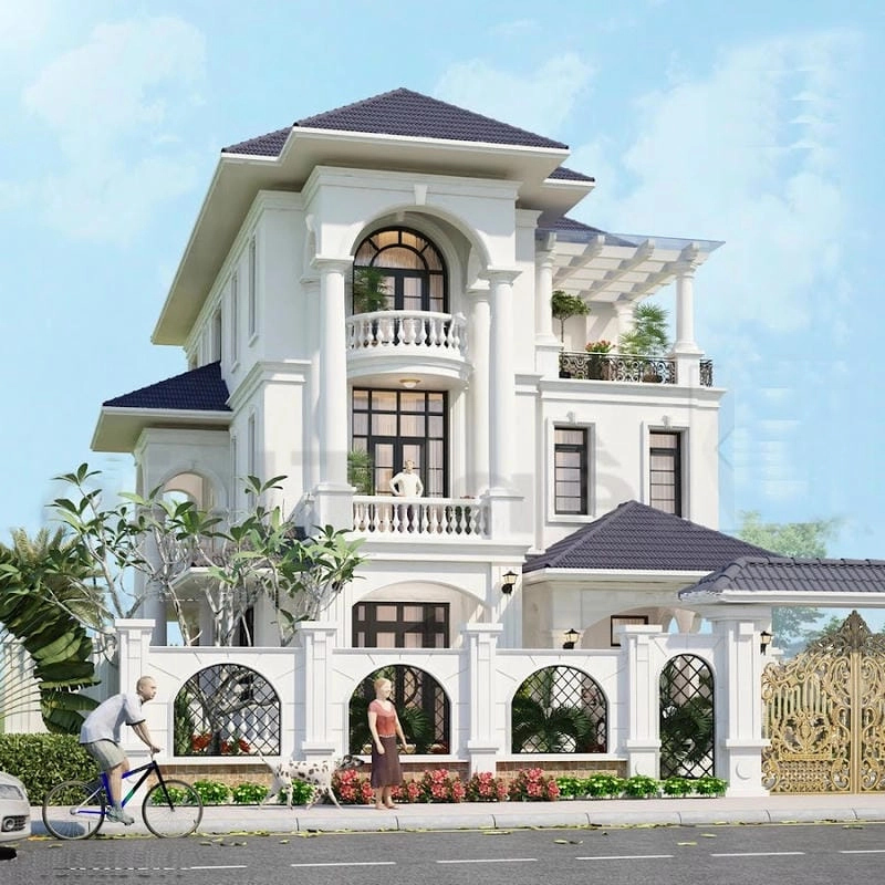 Ngắm Nhà biệt thự Lý Sơn với view biển biệt thự tuyệt đẹp