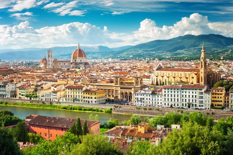 Ngắm toàn cảnh Florence từ đồi Michelangelo