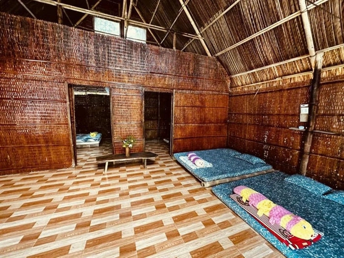 Nhà chòi An Giang nép mình bên kênh rạch An Giang êm đềm