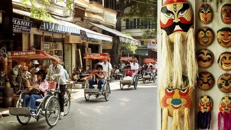 Những con ngõ nhỏ đan dọc Phố cổ Hà Nội