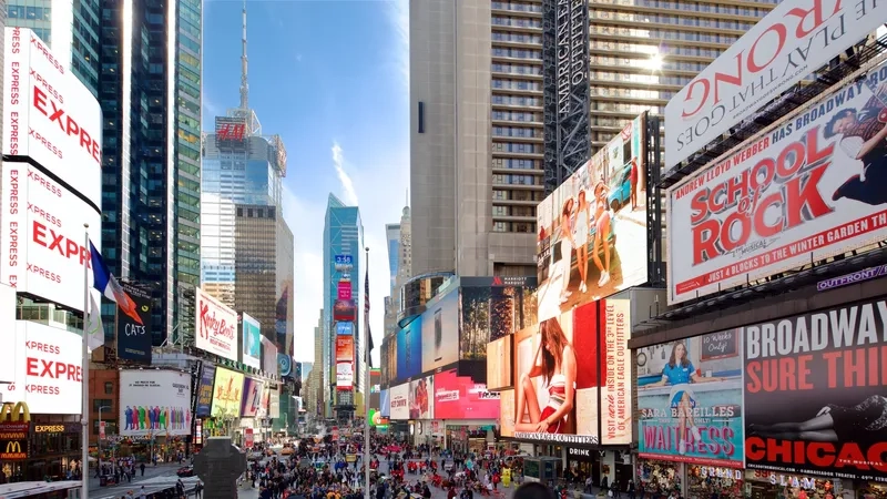 Những con phố nhộn nhịp của New York City luôn sống động