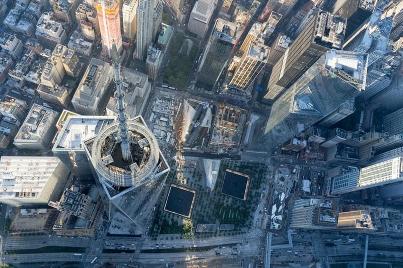 One World Trade Center là một trong những tòa nhà chọc trời cao nhất nước Mỹ.