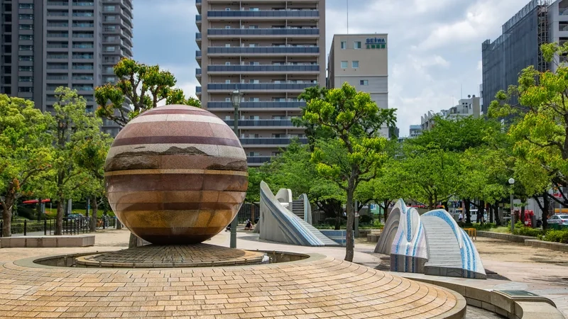 Osaka sở hữu cảnh quan đẹp như tranh vẽ