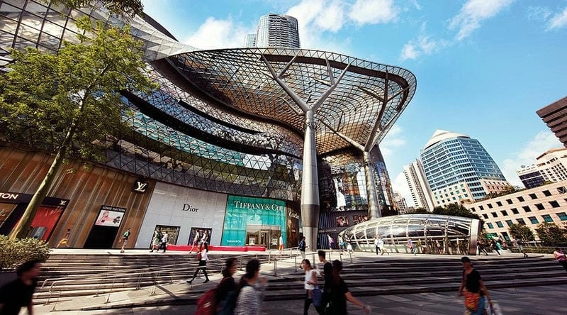 Phong cách thiết kế sang trọng và hiện đại tạo dấu ấn cho ION Orchard