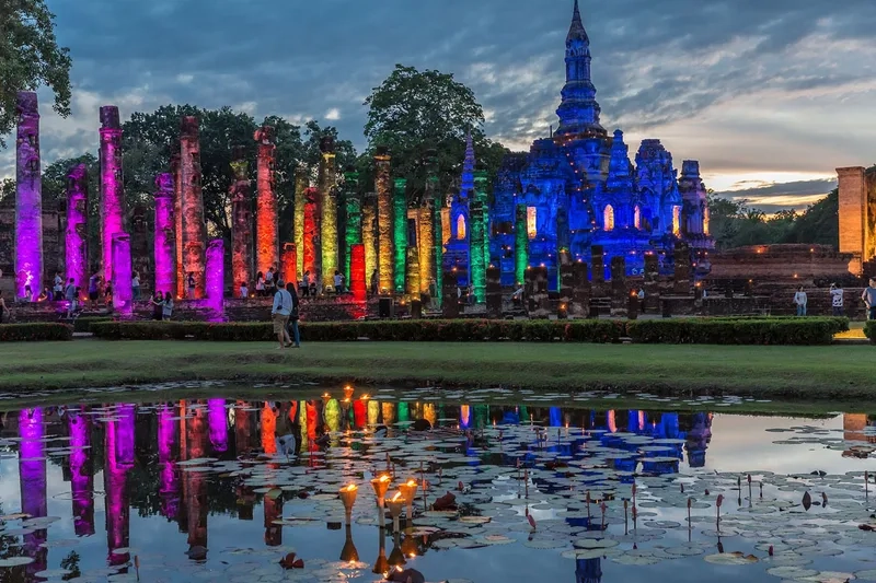 Sukhothai là cố đô đầu tiên của Thái Lan