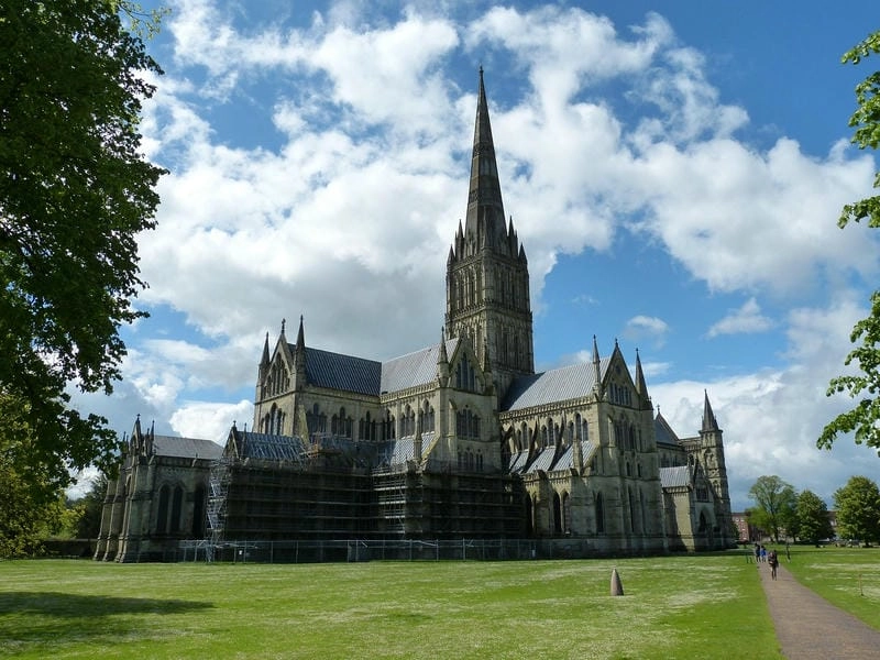 Tải ngay Hình nền Nhà thờ Salisbury 4K sắc nét